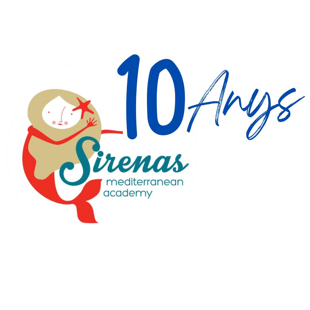 Logo Sirenas Academy 10 años